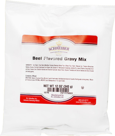 Beef Flavored Gravy Mix